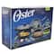 Oster 10-Piece Black and Gray Speckle Nonstick Aluminum Cookware Set